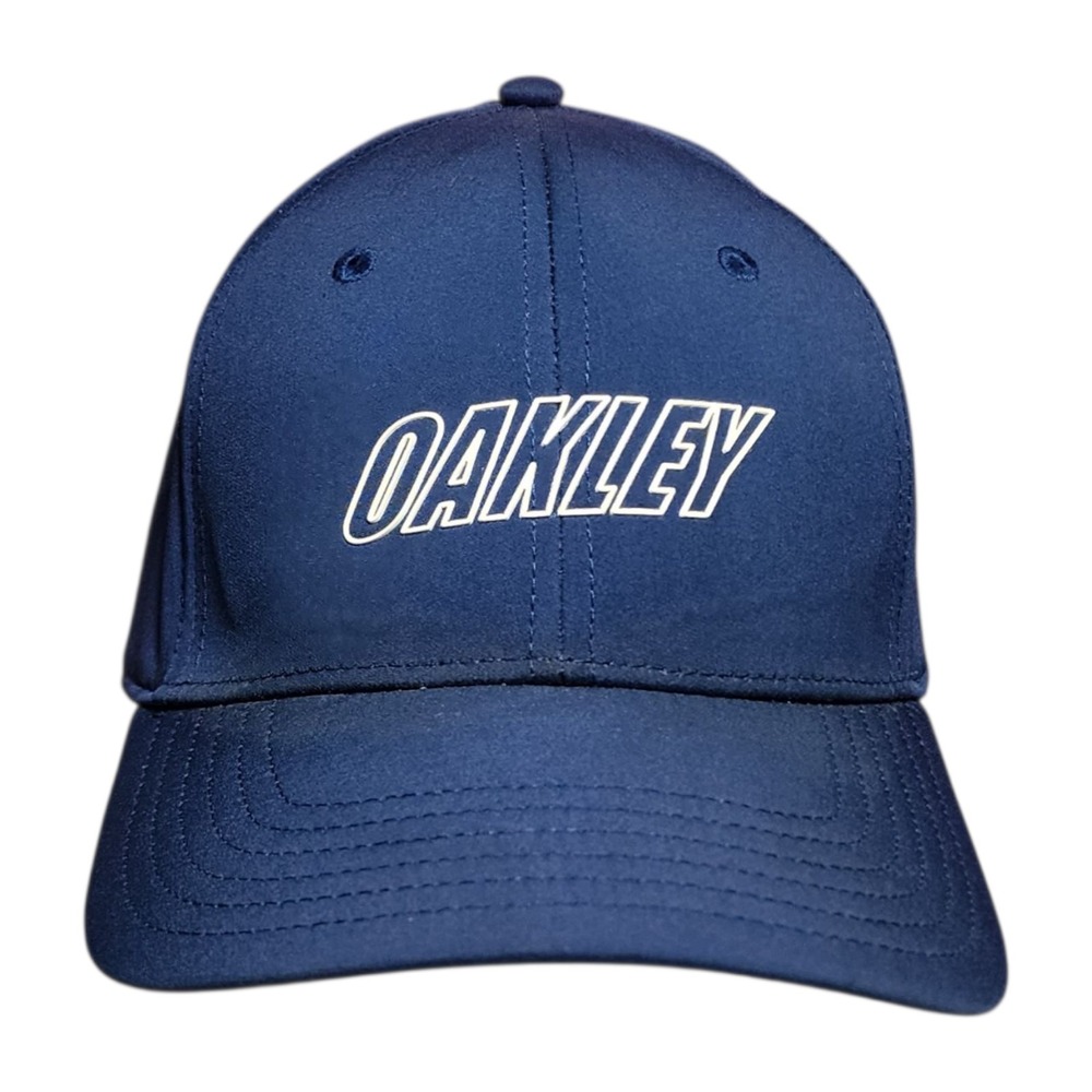 Oakley Baseball Hat Cap Mens Size S/M Blue Outdoor